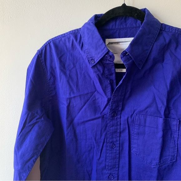 Entireworld Slim-Fit Button-Down Organic Cotton Oxford Shirt Type A Version 2 - Picture 4 of 8